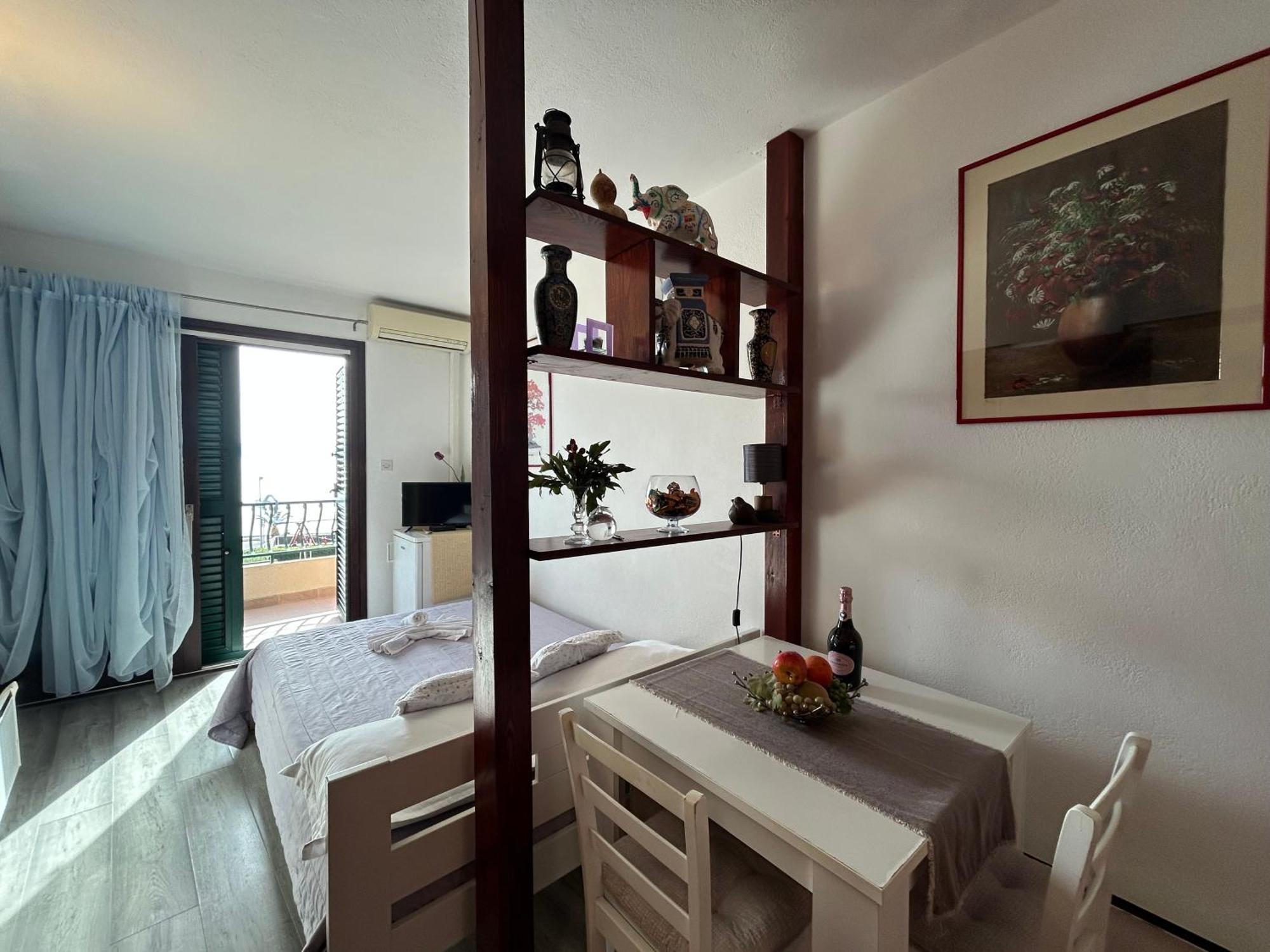 Seafront Studio Apartment+Balcony Podgora Exteriér fotografie